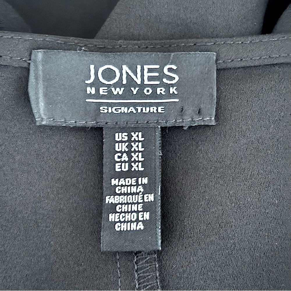 JONES NEW YORK Tunic Blouse Sz XL - Picture 8 of 8